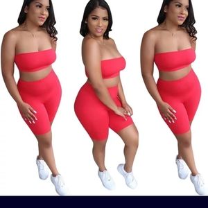 2 PIECE TUBE AND SHORT SETS
